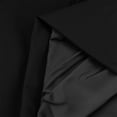 thumbnail image 7 of ZVNAΖH Mens Long Trench Coat Single Breasted Lapel Overcoat Wool Blend Casual Trench Coat with Pockets Fall Winter Warm Peacoat, 7 of 7
