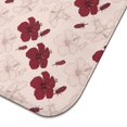 thumbnail image 5 of Pioneer Flower Floral Print Pattern Kitchen Dish Drying Mat 1 Pack, Ultra Absorbent Microfiber Drainer Mat, 16"x18", 5 of 6