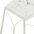 thumbnail image 5 of Designs2Go Nova Folding Desk 39.5" in White Faux Marble and White Wood, 5 of 6