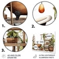 thumbnail image 3 of Designart "Decor with a Natural Bathroom Theme XXII" Bathroom Metal Wall Art Prints, 3 of 5