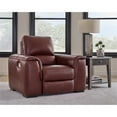 thumbnail image 2 of Ashley Furniture Alessandro Leather Power Recliner with Headrest in Red, 2 of 13