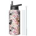 thumbnail image 4 of Pet Pattern Insulated Water Bottle with Paw Print - 18/8 Stainless Steel Construction & Copper Layer Technology, 4 of 6