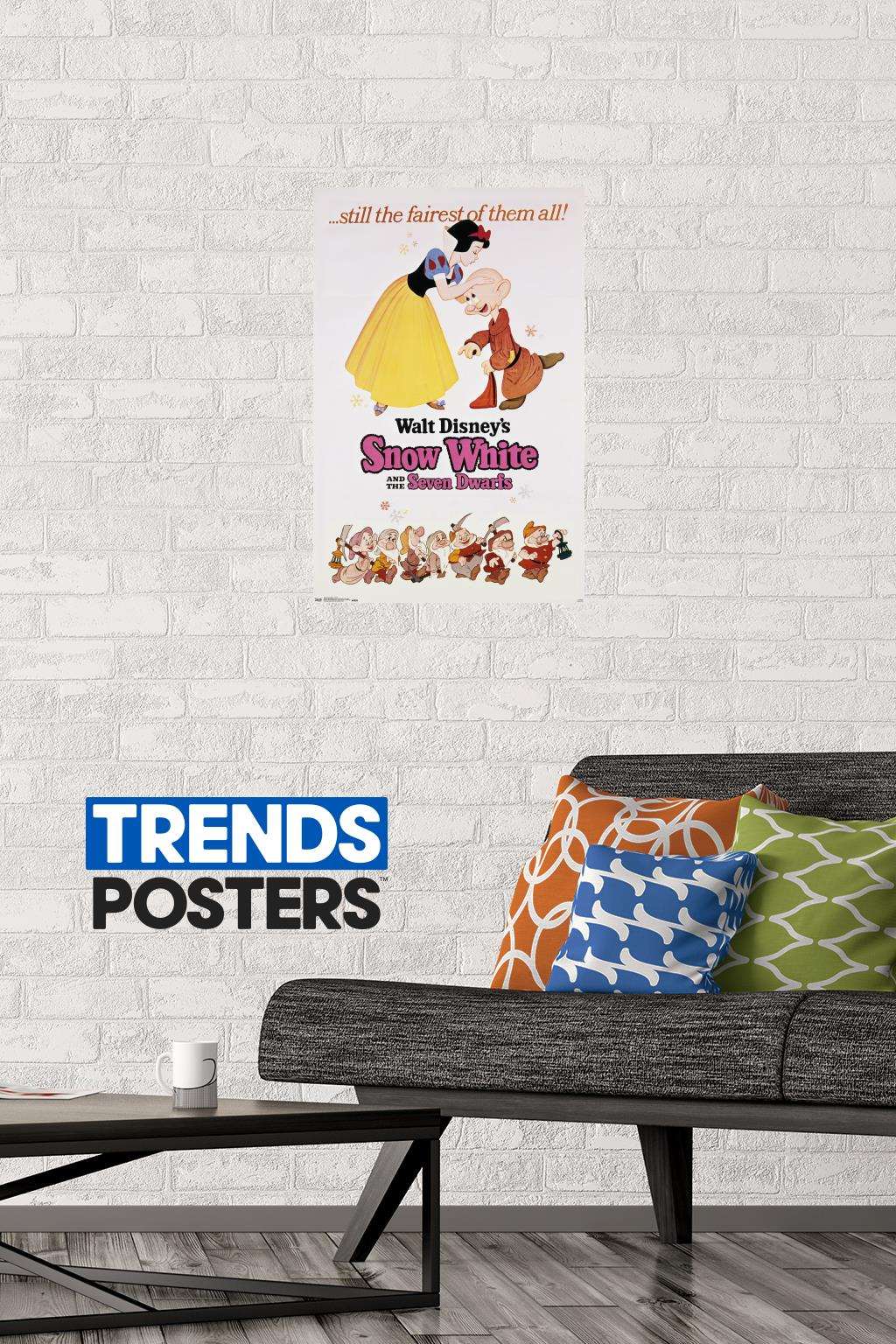 Disney Snow White and the Seven Dwarfs - Still the Fairest One Sheet Wall Poster, 14.725" x 22.375"
