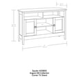 thumbnail image 2 of Bowery Hill Engineered Wood Corner Entertainment Stand in Mystic Oak, 2 of 11