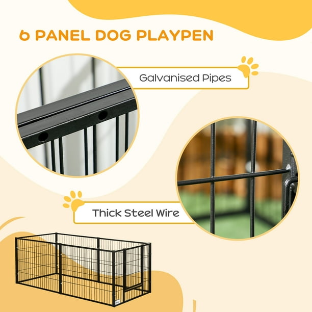 6 panel dog playpen 2025