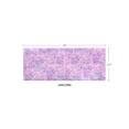thumbnail image 2 of Jaxx Panelist Modern Padded Headboard - Set of 4 Textured Fun Faux Fur Panels - Full/Queen, Unicorn Pink, 2 of 3