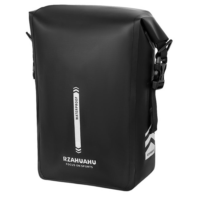 Bolsa para Tenedor de Bicicleta de 6L Bolsa Impermeable con Tiras Reflectantes para Bikepacking Touring