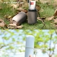 thumbnail image 4 of Wweixi Toothbrush Case Portable Toothbrush Cup Holder Wash Cups Storage Box Case Cover Toothpaste Container Business Use Brown, 4 of 6