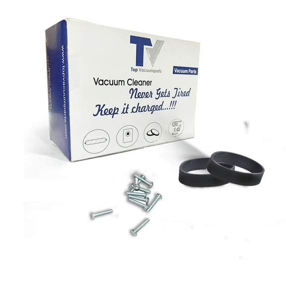Replacement Part For TVP Genration 3 Vacuum Cleaner Torx Screw for Slide Bracket and Wedge 10Pk With Free 2 Belts # 234397S, 301291, 301291S