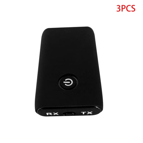 Xingzhi 3 Pieces Bluetooth 5.0 Transmitter Receiver 2-in-1 Wireless Audio Adapter for TV PC Car Speaker with 3.5mm AUX Input