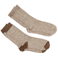 thumbnail image 3 of Sierra Outdoor Boot Hiking Marled Cotton Crew Socks W33 (Fits Shoe Size 6-10, Socks Size 9-11, Brown), 3 of 10