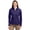 College Purple, variant on LCC00008 Adapt Eco Knit Hybrid Recycled Womens Full Zip Jacket-Navy Blue-L