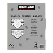 Kirkland Signature Diapers Size 3 (16-28 Pounds) 222 Count