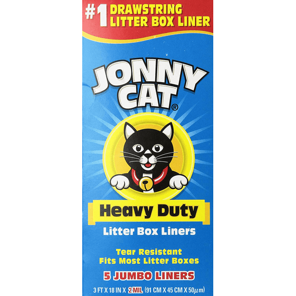 Jonny Cat Heavy Duty Litter Box Liners, Jumbo