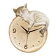 thumbnail image 2 of Reloj de pared con diseño de gato, moderno y elegante, decorativo, para cocina y interior. M, 2 of 9