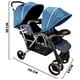 thumbnail image 4 of Carriola Gemelar para Bebé THE BABY SHOP Plegable Reclinable Azul, 4 of 8