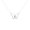 White, variant on Pure Elegance Minimalist Butterfly Outline Blue Sapphire Gemstones 925 Sterling Silver 14K Yellow Gold Over Pendant Necklace Gift For Women