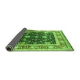 thumbnail image 2 of Ahgly Company Indoor Rectangle Oriental Green Industrial Area Rugs, 5' x 7', 2 of 4