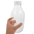 thumbnail image 4 of Bouteille en Verre Transparent avec Couvercle pour Rangement Conteneur en Verre Transparent 1000ml, 4 of 8