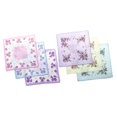 thumbnail image 4 of Womens Handkerchiefs Gift Soft Cotton 12"x12" Colorful Square Pocket Hankies 6pcs, 4 of 8