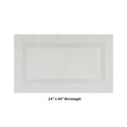 thumbnail image 6 of Better Trends Premium 4 Piece Bathroom Rug Set 100% Cotton, Extra Soft Tufted Bath Mat, Water Absorbent & Reversible Mat, Ivory Lux Collection, 6 of 8