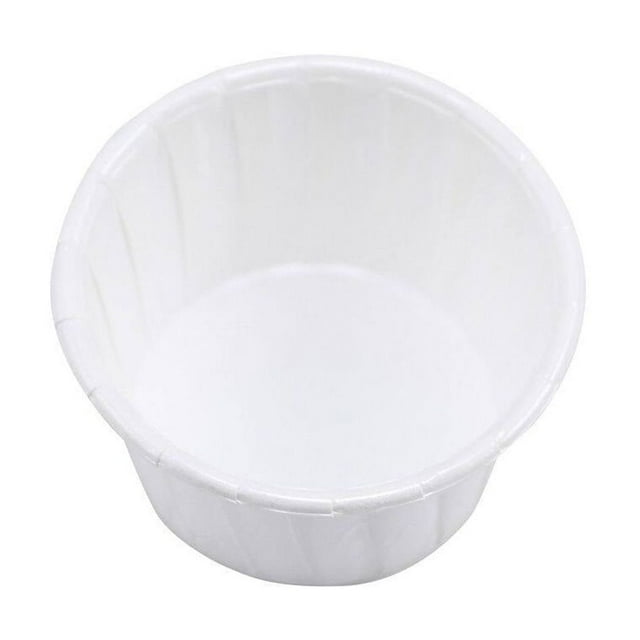 100 Pcs/Set Gobelet en Papier Jetable pour Épilation Cire Dure Support de Tasse à Mesurer