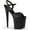 Black, variant on Women's Pleaser Flamingo 809 Ankle Strap Platform Sandal