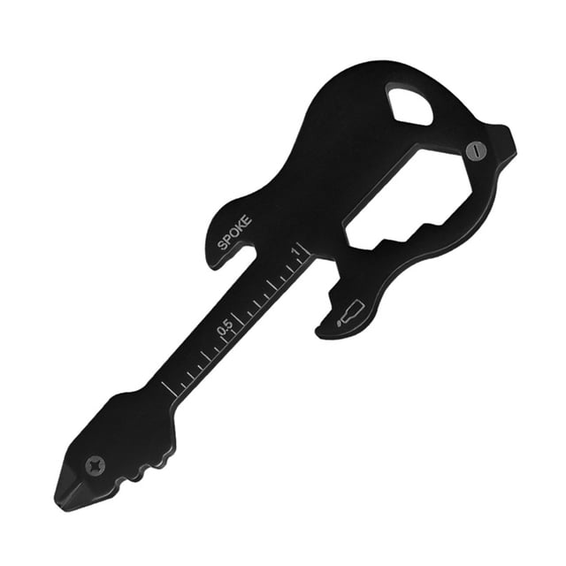 Mosiee Porte-Clés Multifonctionnel Gadgets Multi-Outils Ouvre-Bouteille en Acier Inoxydable Tournevis Camping Randonnée Outils Extérieurs