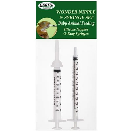 UPC: 0810012546171 | Exotic Nutrition Basic Wonder Nipple & Syringe Set