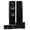 Black Ash, variant on Fluance Elite High Definition Surround Sound Home Theater 5.0 Channel Speaker System including Floorstanding Towers, Center Channel and Rear Surround Speakers - Natural Walnut (SXHTBW)