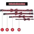 thumbnail image 3 of Pet Dog Cat Collar Christmas Snow Pattern Adjustable Nylon Necktie Bowknot Bowtie Traction Rope, 3 of 5