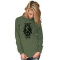 thumbnail image 3 of Butterfly Moth Spiritual Crystal Ball Women's Long Sleeve T Shirt Brisco Brands M, 3 of 6
