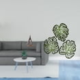 thumbnail image 2 of Estatua De Velero Tropical De Madera Con Hojas De Palma, Decoración Selvática, Adorno Creativo Para Habitación De Hotel, Sala De Estar, Dormitorio, Baño, Fondo De TV, 2 of 8