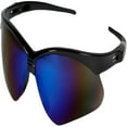 thumbnail image 2 of KLEENGUARD (Formerly Jackson Safety V30 Nemesis Safety Glasses/Sunglasses 14481 Black Frame, Blue Mirror Lens (6 Pair), 2 of 4
