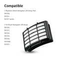 thumbnail image 3 of HEPA Vacuum Filter + Felt and Foam Pre Filters fits Shark Navigator NV350 NV351 NV352 NV355 NV356 NV357. Replaces Shark HEPA Vacuum Filter XHF350, 3 of 8