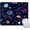 Gm-193, variante sur Tapis de Souris Espace Étoiles, Planètes, Thème Constellation Mignon Tapis de Souris Rectangulaire Planètes et Galaxies Colorées Idéal pour les Passionnés d'Astronomie Base en Caoutchouc Antidérapante Accessoire de Bureau Parfait
