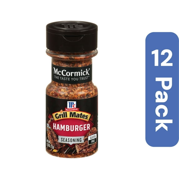 Grill Mates Hamburger Seasoning Blend 2.75 oz (Pack of 12)