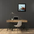 thumbnail image 4 of Stewart, Lucia 20x20 Black Modern Framed Museum Art Print Titled - Moose and Rabbit, 4 of 5
