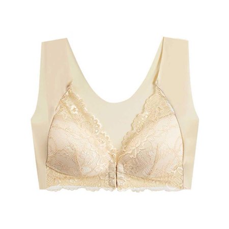 

Bra For Older-Women Front Closure 5D Shaping Push Up No Trace Seamless 2023