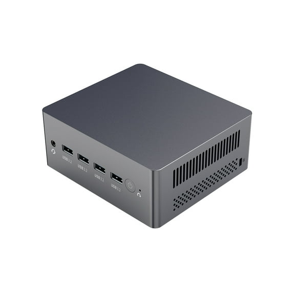 N9NP Mini PC, Intel Core i3-N305 (up to 3.8GHz), 16GB DDR4 RAM 512GB M.2 SSD, Intel UHD Graphics, Support Triple Display/2 x 2.5GbE I226-V/6 x USB Ports/WiFi 6/BT 5.2