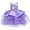 Purple, variant on Flower Girls Dress for Wedding Children's Embroidery Ruffle Party Easter Tutu Dress