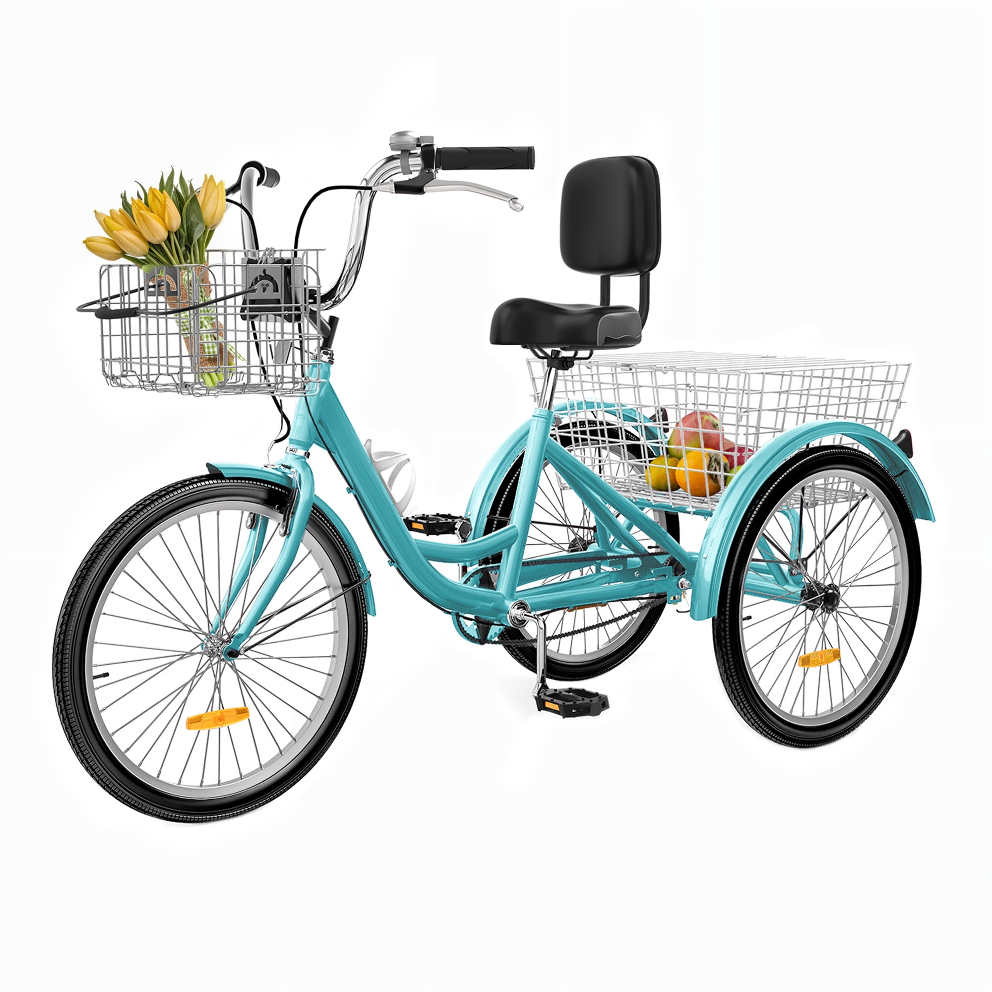 ModFusion 24" 1-Speed Adult Tricycle, Mint Green