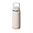 thumbnail image 6 of SURFVEN 27 oz Stainless Steel Double Wall Insulated Water Bottle with Flip-up Straw Lid, Egg Shell, 6 of 7
