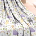 thumbnail image 3 of Princess Unicorn Pattern Blanket,Comfortable Soft Lamb Wool Throw Blanket,All Season,Warm Lightweight Blankets for Sofa Bed Couch Living Room Chair,40"x50", 3 of 4