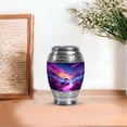 thumbnail image 7 of JAGASY Snake Urn for Human Ashes Adult Male & Female - Small Purple Urns for Family - Mountain Funeral Gifts for Loss of a Loved One - Purple Cloud Keepsake Urn for Grandparents - 3 Inch, 7 of 7
