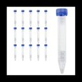 thumbnail image 1 of Tubos de CentríFuga CóNicos CientíFicos de 15 Ml, [Paquete de 50] Tubos de Ensayo de PláStico con Tapones de Rosca, Tubos de Ensayo EstéRiles de 15 Ml con Tapas, 1 of 8