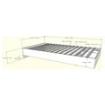 thumbnail image 7 of Nexera Paris 3 Piece Bedroom Set, White, 7 of 7