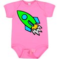 thumbnail image 3 of Inktastic Cute Green Rocket Boys or Girls Baby Bodysuit, 3 of 5