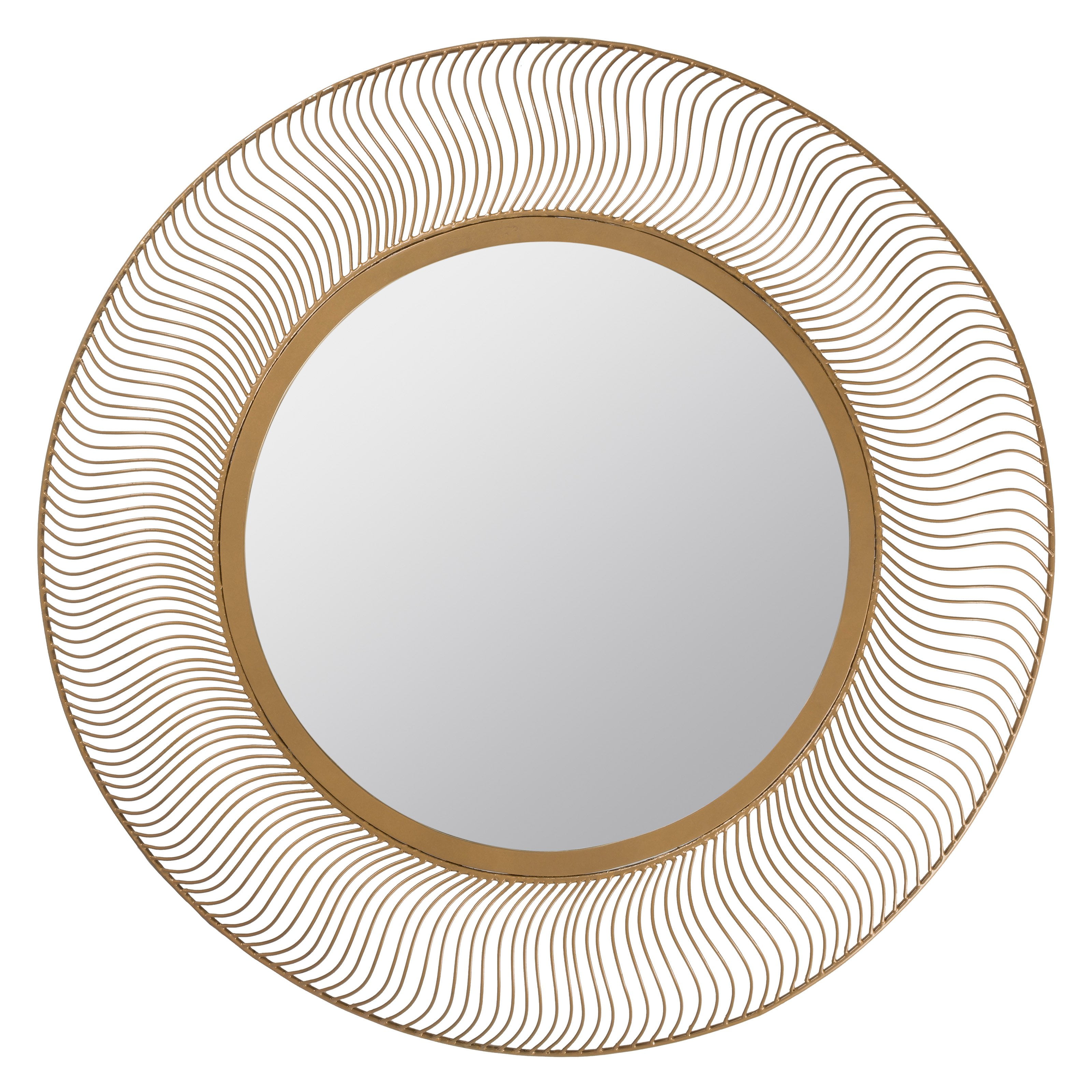 Cooper Classics Alden Wall Mirror 29 5 Diam In Com