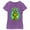 Purple Berry, variant on Girl's Dr. Seuss Airbrush Grinch  Graphic T-Shirt